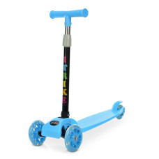Самокат дитячий ITRIKE MINI блакитний складний (BB3-026-BBL)