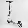 Самокат двоколісний Best Scooter з ручним гальмом білий (81937)