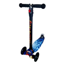 Самокат Maraton MAXI Ice триколісний з LED-підсвіткою (MR0019AS)