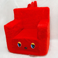 Дитячий Стільчик Попелюшка 43см червоний (ZL2172)