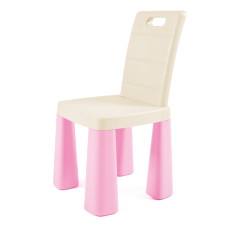 Стілець-табурет для дітей Doloni Toys трансформер бежево-рожевий 60 см (04690/12)