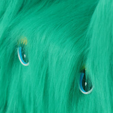 Дитячий Стільчик Попелюшка Пухнастик 43см зелений (ZL6267)