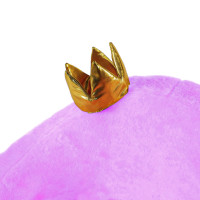 Дитяче крісло Попелюшка Принцеса 50см фіолетове (ZL450)