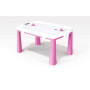 Столик дитячий DOLONI 2 в 1 із стільницею для настільного хокею рожевий (04580/3)