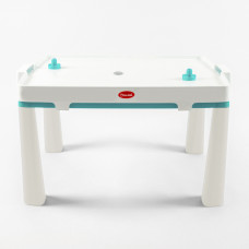 Столик дитячий DOLONI TOYS 2 в 1 із стільницею для настільного хокею блакитний (04580/7)