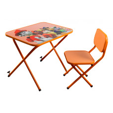 Парта OMMI для навчання та ігор Щенячий патруль помаранчева (PT-27POR)