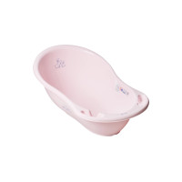 Ванночка дитяча TEGA зі зливом Зайчики рожева 86см (KR-004-104)