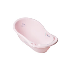 Ванночка дитяча TEGA зі зливом Зайчики рожева 86см (KR-004-104)