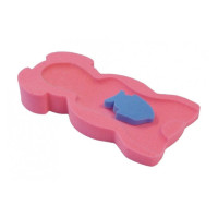 Поролоновий матрац Tega у дитячу ванну MAXI з іграшкою-губкою рожевий (BA-001PN)