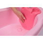Ванночка дитяча Babyhood Дельфін з гіркою 87см рожева (BH-314P)