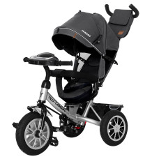 Велосипед-коляска дитячий TILLY Camaro 12 дюймів сірий (T-362/2 GREY)