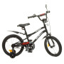 Велосипед двоколісний PROFI Urban SKD75 18" чорний матовий з допоміжними колесами(Y18252-1)