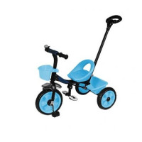 Велосипед триколісний TILLY MOTION з батьківською ручкою блакитний (T-320BL)