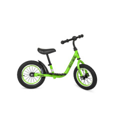 Біговел PROFI KIDS 12" металевий обід, рама зі сталі, зелений (M4067A-2)