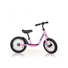 Дитячий біговел PROFI KIDS 12" з надувними колесами рожевий (M4067A-4)