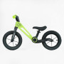 Біговел Maraton M8-1 12" складний, з надувними колесами, алюмінієвий чорно-салатовий (M8-1BKGR)