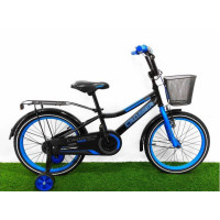 Велосипед дитячий Crosser Rocky Bike 16 дюймів чорно-синій (RC-13/16BBL)