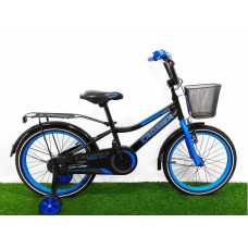 Велосипед дитячий Crosser Rocky Bike 16 дюймів чорно-синій (RC-13/16BBL)