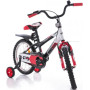 Велосипед двоколісний STITCH-A 18" чорно-червоний (ST-18BKR)