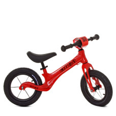 Біговел PROFI KIDS 12" магнієва рама алюмінієвий обід червоний (SMG1205A-2)