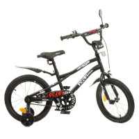 Велосипед двоколісний PROFI Urban SKD75 18" чорний матовий з допоміжними колесами(Y18252-1)