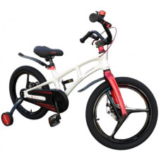 Велосипед дитячий Crosser Magnesium Bike 16 дюймів біло-червоний (MGM/16WRD)