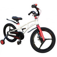 Велосипед дитячий Crosser Magnesium Bike 16 дюймів біло-червоний (MGM/16WRD)