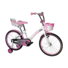 Велосипед дитячий Crosser Kids Bike 20 дюймів біло-рожевий (KBS-3/20WPN)