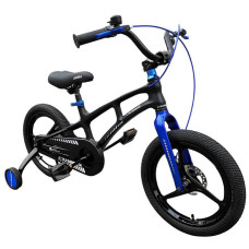 Велосипед дитячий Crosser Magnesium Bike 16 дюймів чорно-блакитний (MGM/16BBL)