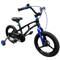 Велосипед дитячий Crosser Magnesium Bike 16 дюймів чорно-блакитний (MGM/16BBL)