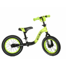 Біговел PROFI KIDS 12" сталевий салатово-чорний (ML1201A-2)