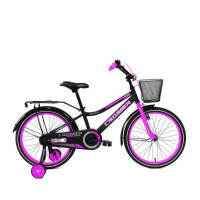 Велосипед двоколісний ROCKY CROSSER-13 20" з кошиком рожевий (RC-13/20PN)
