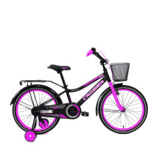 Велосипед двоколісний ROCKY CROSSER-13 20" з кошиком рожевий (RC-13/20PN)