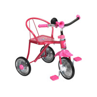 Велосипед дитячий триколісний сталевий рожевий (701-2PN)