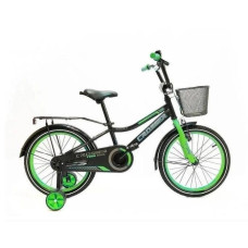 Велосипед двухколесный ROCKY CROSSER-13 16" с корзиной зелений (RC-13/16GR)