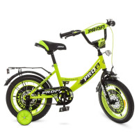 Велосипед двоколісний PROFI Original boy SKD75 14" салатово-чорний (Y1442-1)