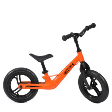 Біговел PROFI KIDS 12" магнієва рама колеса EVA помаранчевий (LMG1249-4)