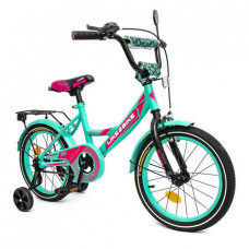 Велосипед дитячий Like2Bike Sky 16 дюймів бірюзовий (211601)