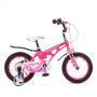 Велосипед двоколісний PROFI Infinity 18" малиновий з допоміжними колесами (LMG18203)