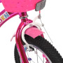 Велосипед двоколісний PROFI Unicorn SKD75 16" малиновий з допоміжними колесами (Y16242S-1)