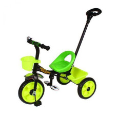 Велосипед триколісний TILLY MOTION з батьківською ручкою салатовий (T-320GR)