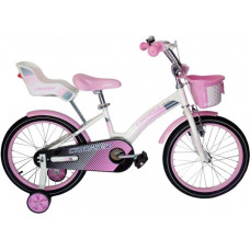 Велосипед дитячий Crosser Kids Bike 14 дюймів біло-рожевий (KBC-3/14WPN)