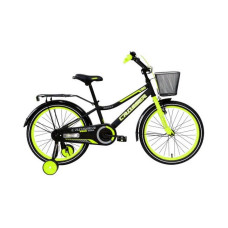 Велосипед двоколісний CROSSER-13 ROCKY 14" з корзиною салатовий (RC-13/14LGR)