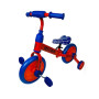 Біговел PROFI KIDS 12" 2в1 з допоміжними колесами Spider-Man Червоний (М5453-1)