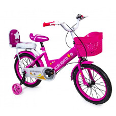 Дитячий велосипед Scale Sports T15 рожевий (417961691)