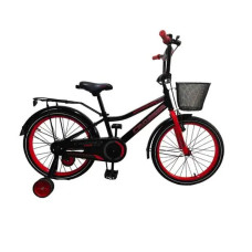 Велосипед двоколісний CROSSER-13 ROCKY 14" з корзиною червоний (RC-13/14RD)