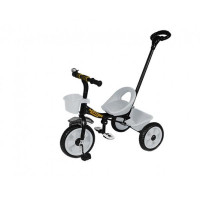 Велосипед триколісний TILLY MOTION з батьківською ручкою сірий (T-320GRY)