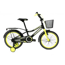 Велосипед двоколісний ROCKY CROSSER-13 16" з корзиною жовтий (RC-13/16YL)
