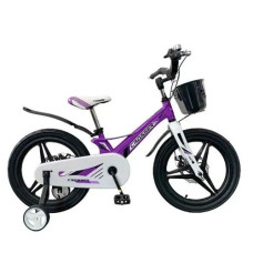 Велосипед двоколісний HUNTER Premium 14" магнієвий фіолетовий (HPM14VL)