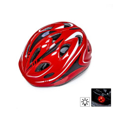 Шолом для роллерів та райдерів з регулюванням розміру L/M червоний (1309184646)